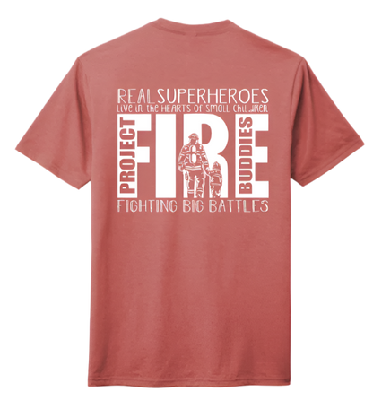 PFB FIRE - Real Superheroes Tee