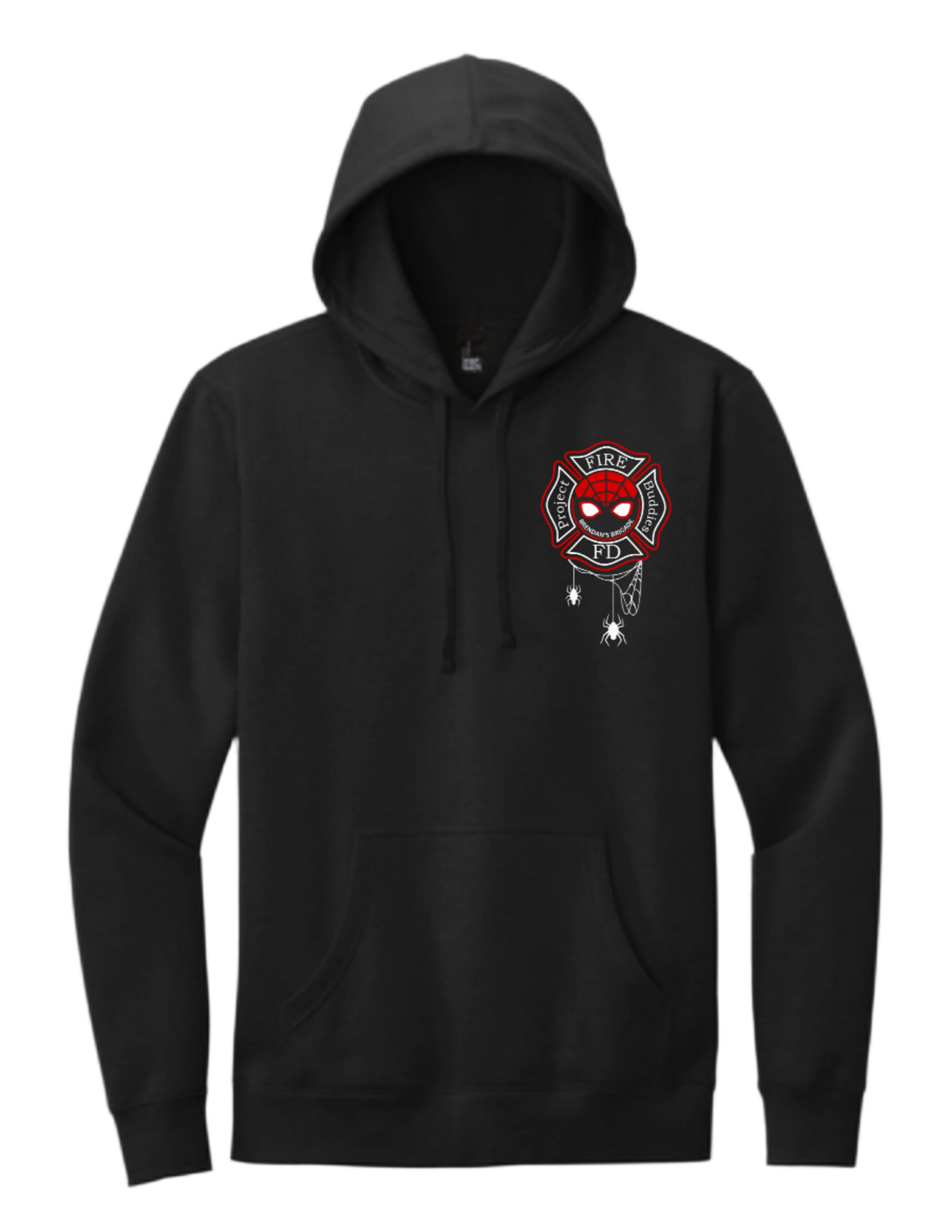 Our FOREVER Fire Buddy BRENDAN BURNS Unisex Pull over Hoodie