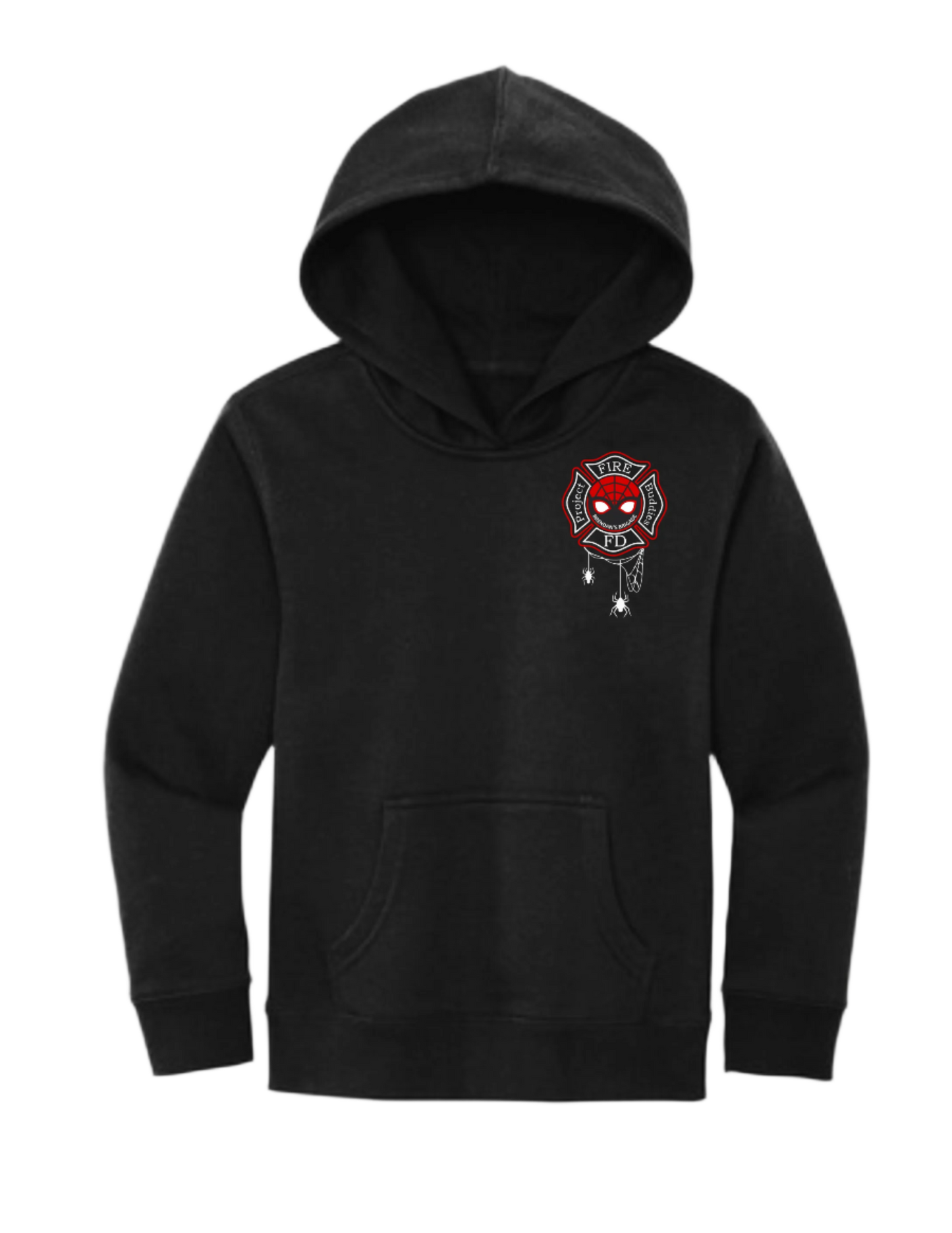 YOUTH Our FOREVER Fire Buddy BRENDAN BURNS Pullover Hoodie