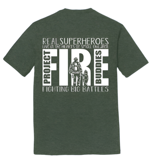 PFB FIRE - Real Superheroes Tee