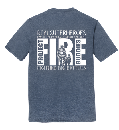 PFB FIRE - Real Superheroes Tee