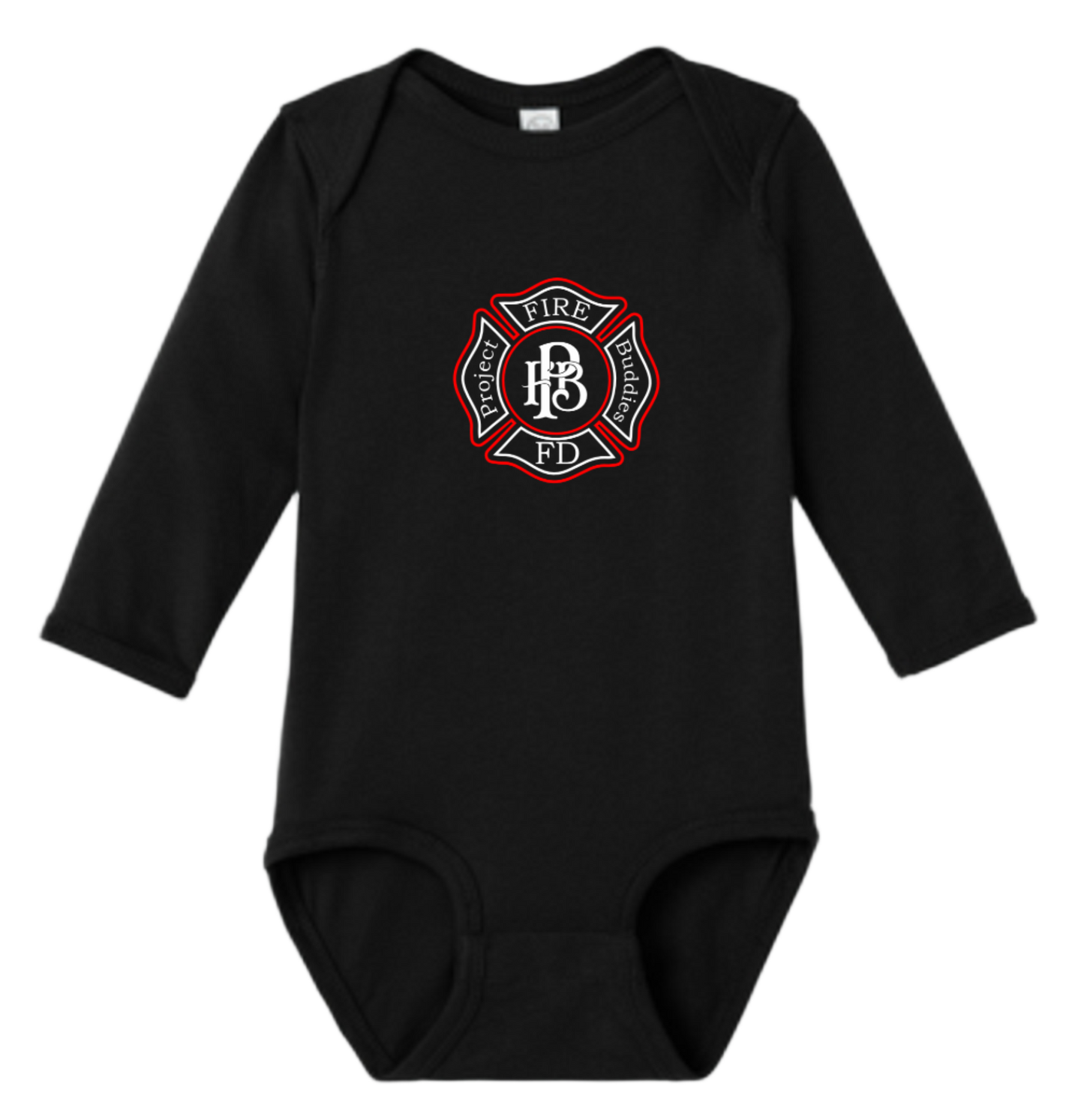 PFB Brand LONG SLEEVE Infant bodysuit