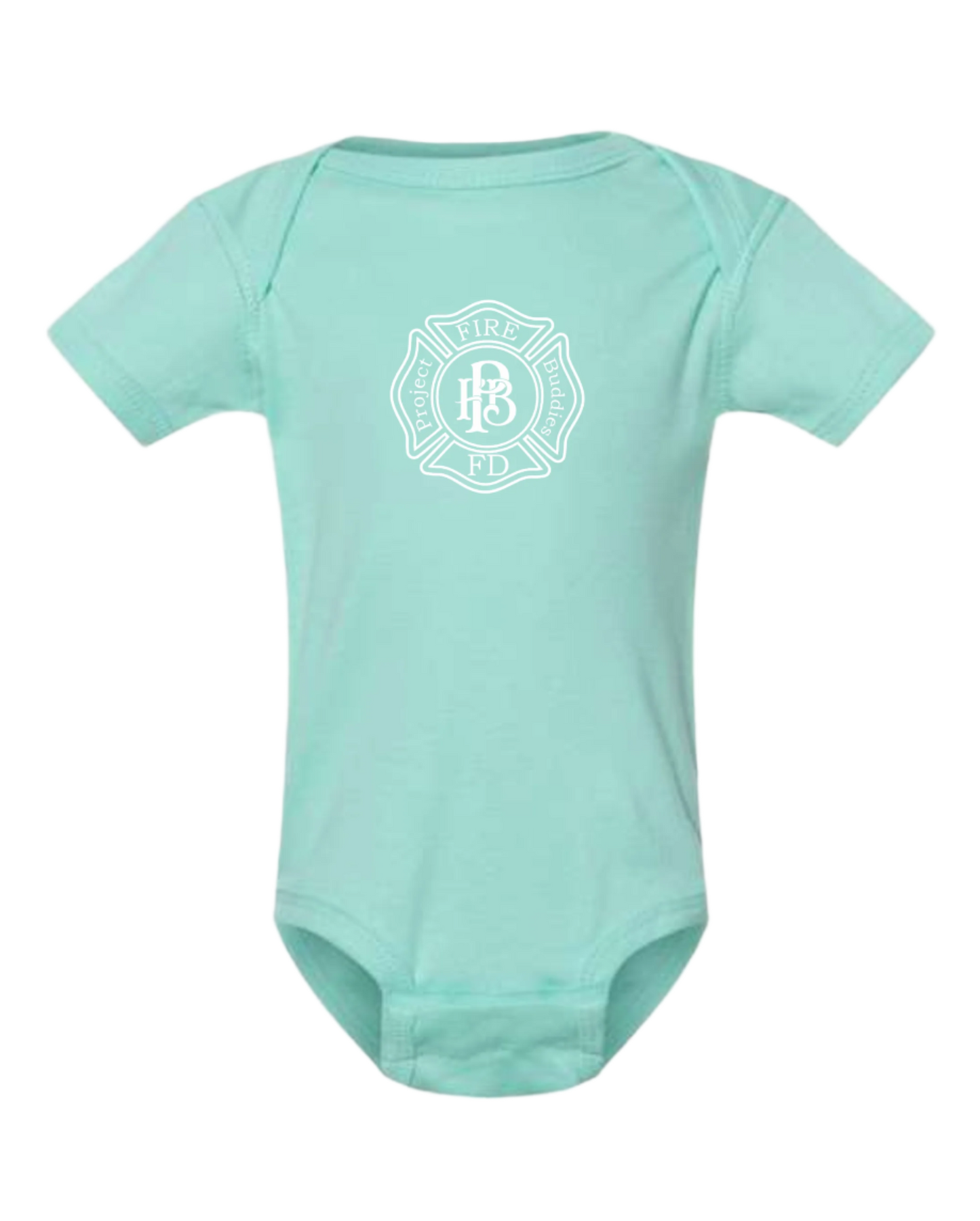 PFB Brand  SHORT SLEEVE Infant bodysuit