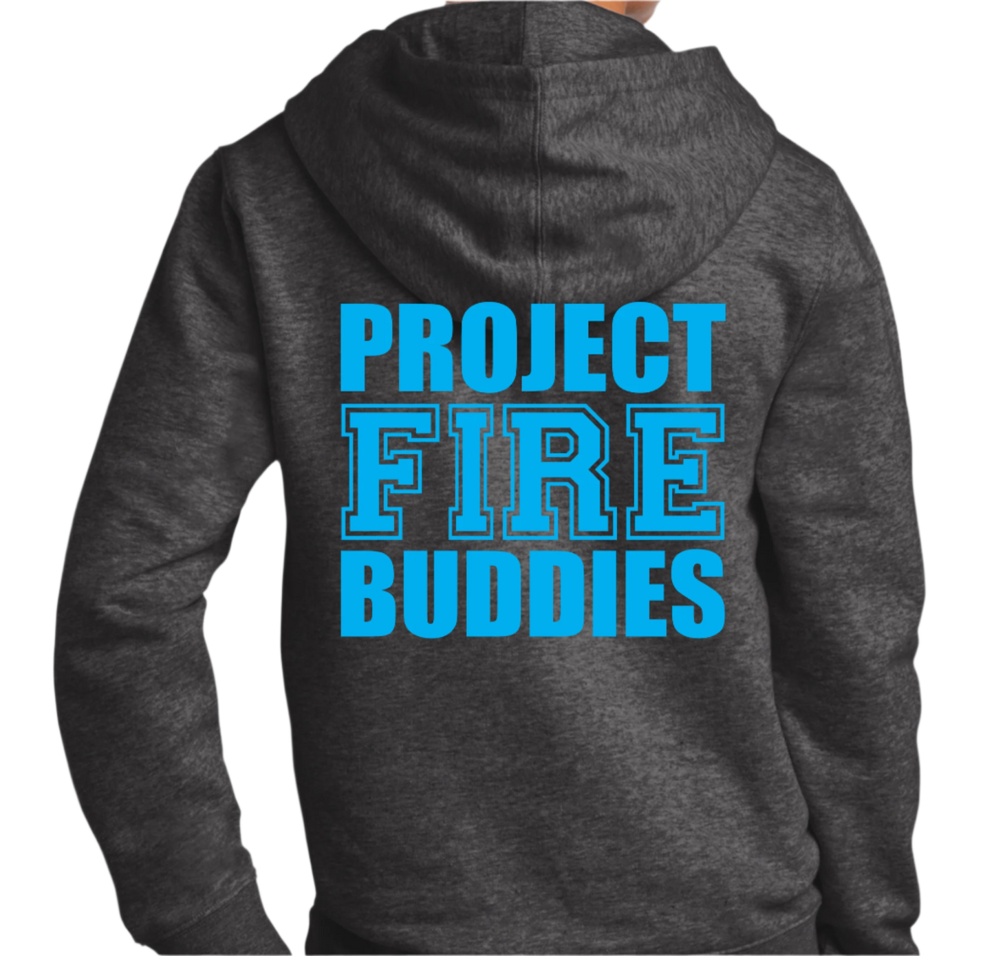 YOUTH Our FOREVER Fire Buddy ENZO "The Incredible" PULLOVER HOODIE