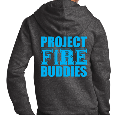 YOUTH Our FOREVER Fire Buddy ENZO "The Incredible" PULLOVER HOODIE