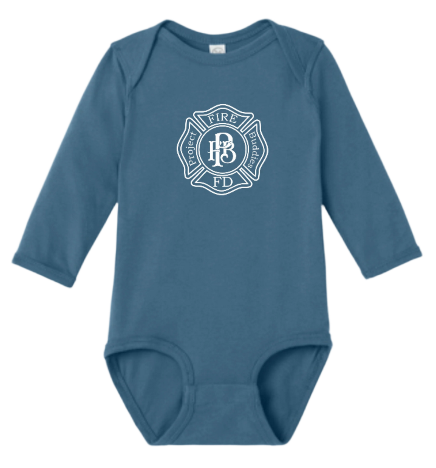 PFB Brand LONG SLEEVE Infant bodysuit